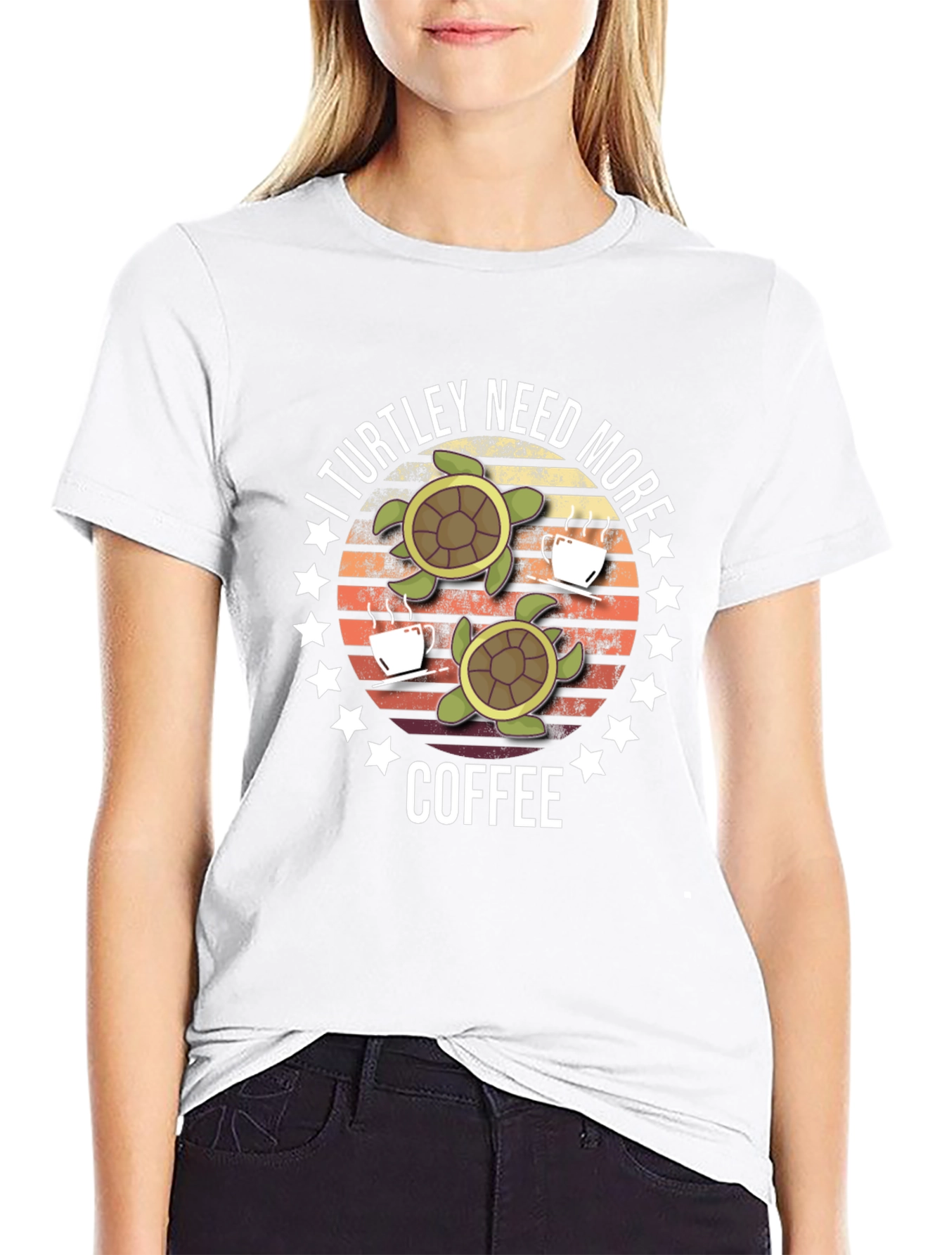 Turtle Coffee T-Shirt - Need More Coffee