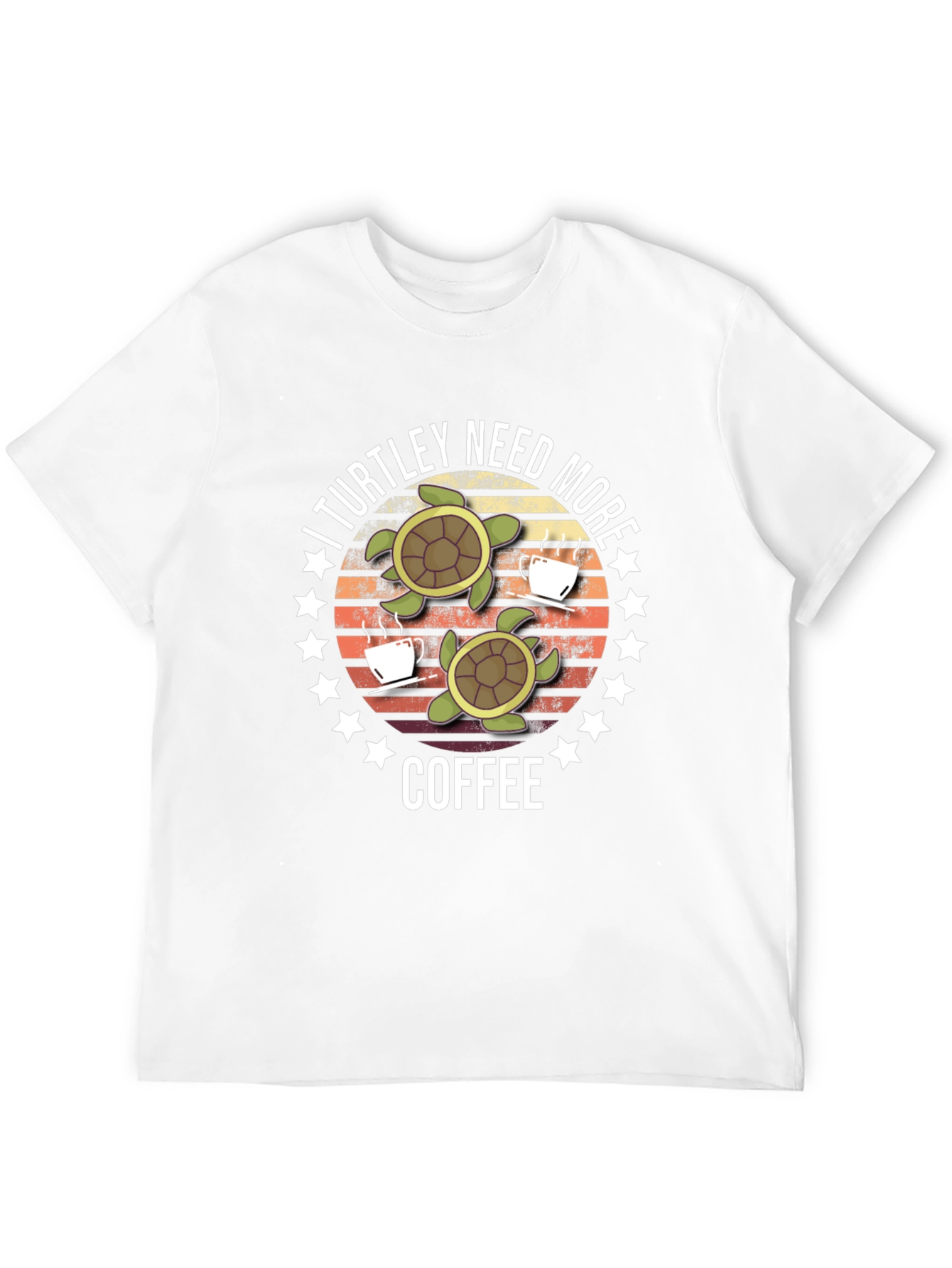 Turtle Coffee T-Shirt - Need More Coffee