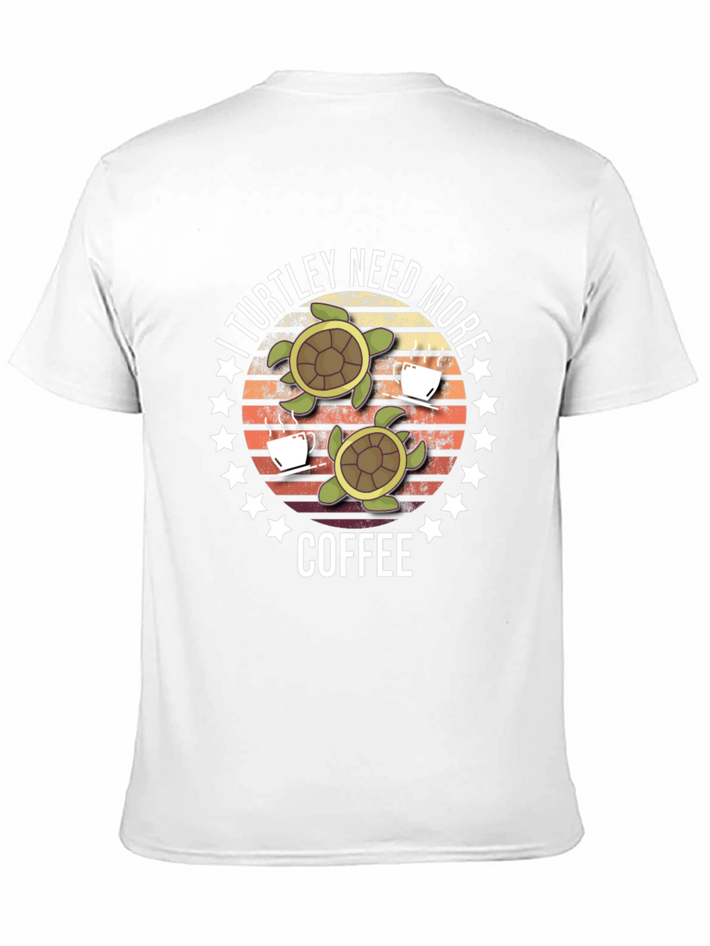 Turtle Coffee T-Shirt - Need More Coffee