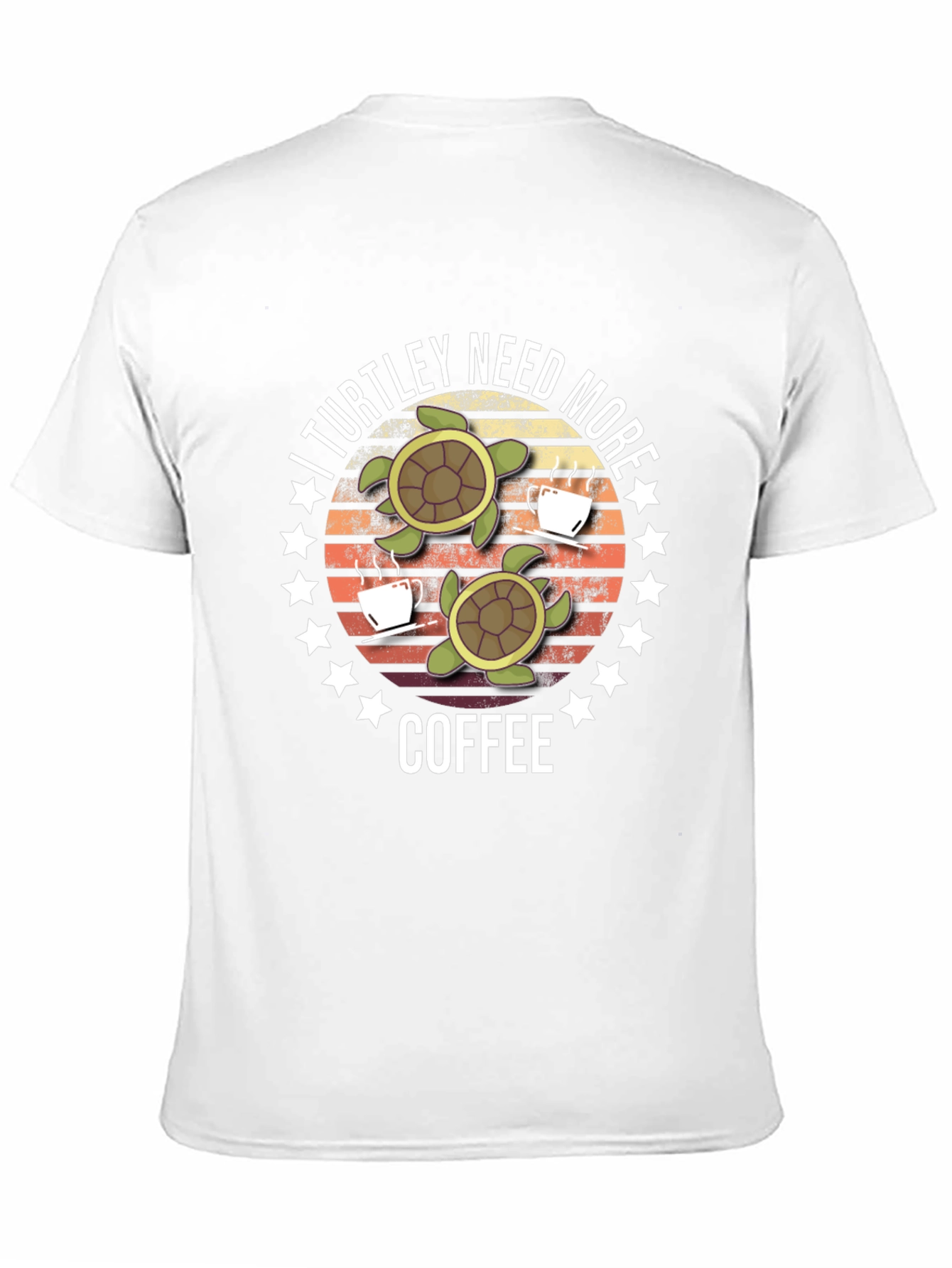 Turtle Coffee T-Shirt - Need More Coffee