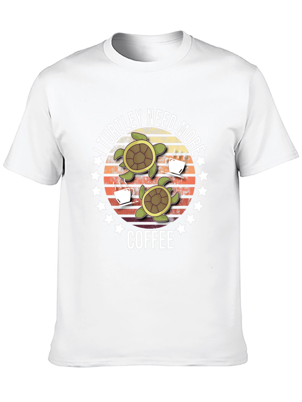 Turtle Coffee T-Shirt - Need More Coffee