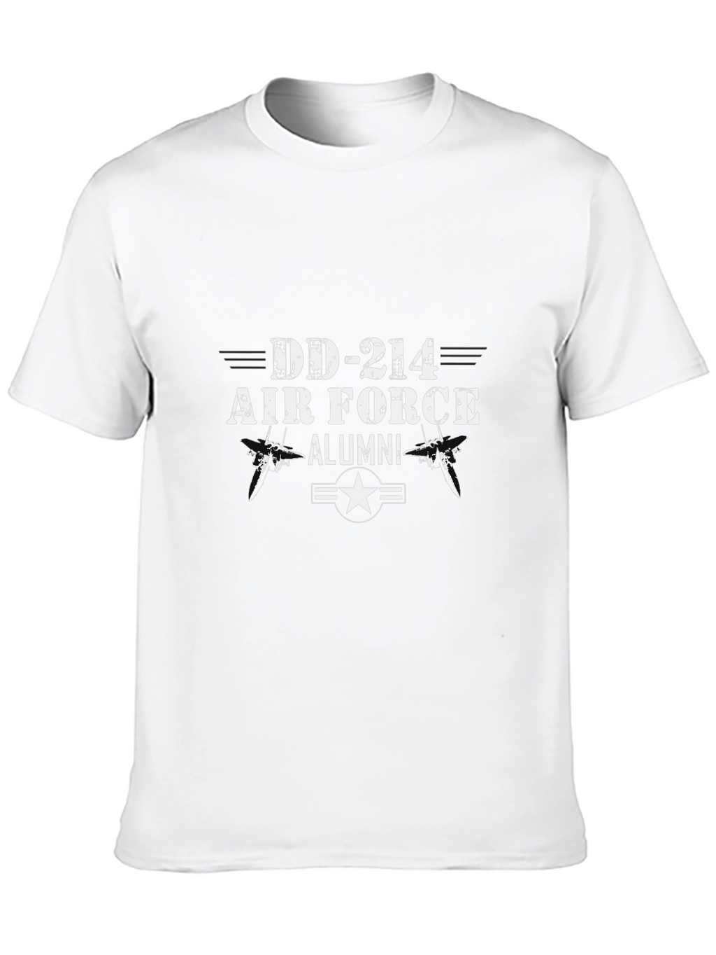 Air Force Alumni DD-214 Black T-Shirt