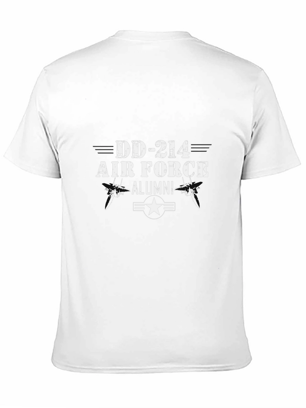 Air Force Alumni DD-214 Black T-Shirt