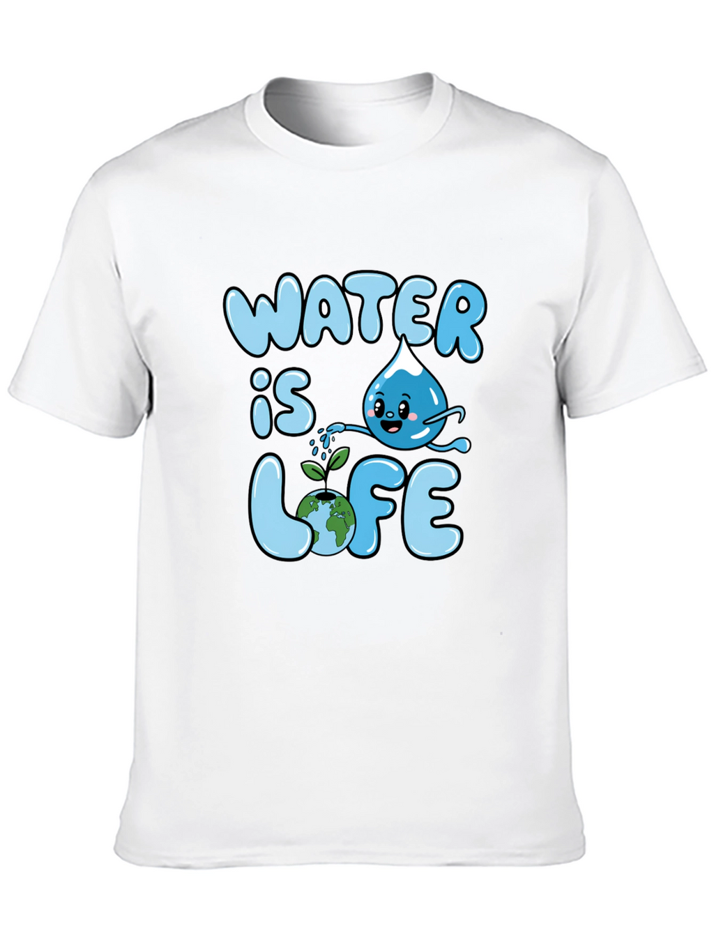 Water Is Life Graphic T-Shirt