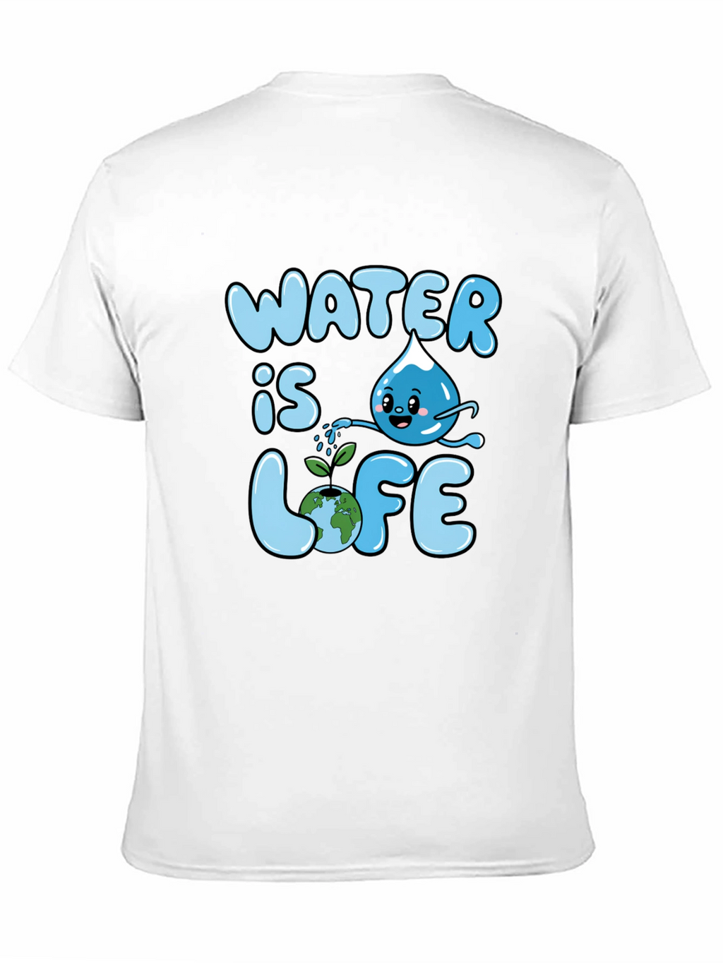Water Is Life Graphic T-Shirt