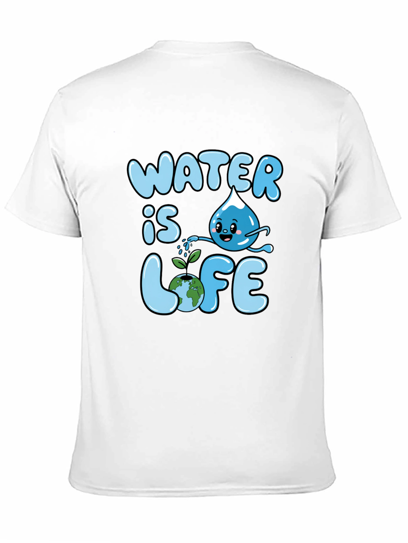 Water Is Life Graphic T-Shirt