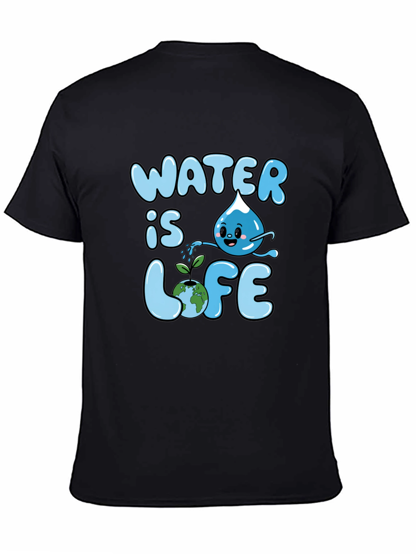 Water Is Life Graphic T-Shirt
