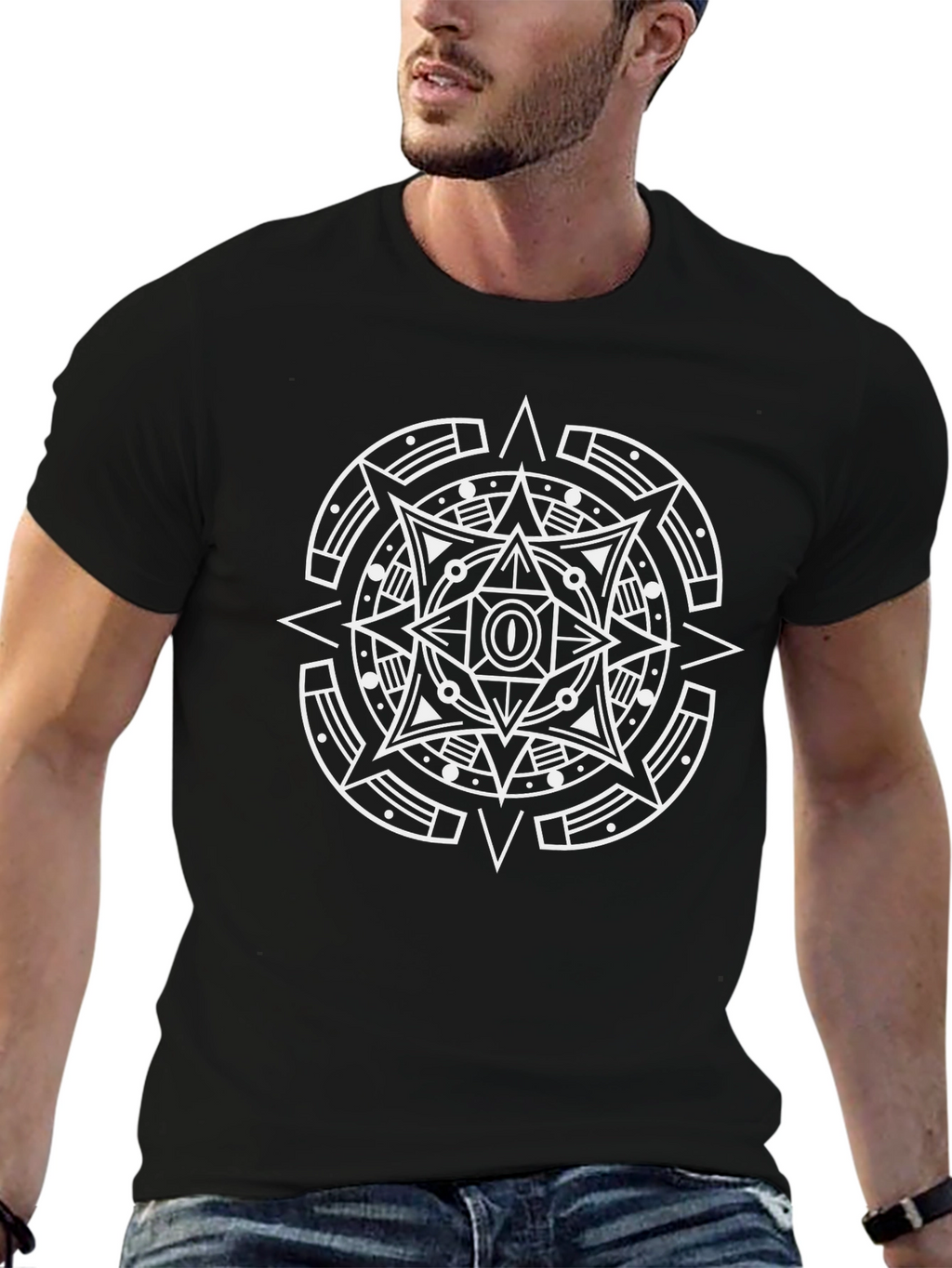 Geometric Mandala T-Shirt