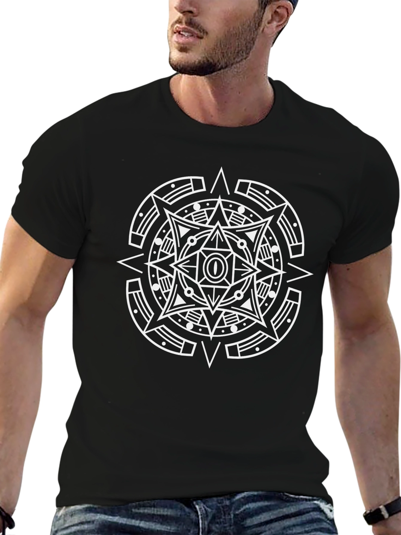 Geometric Mandala T-Shirt
