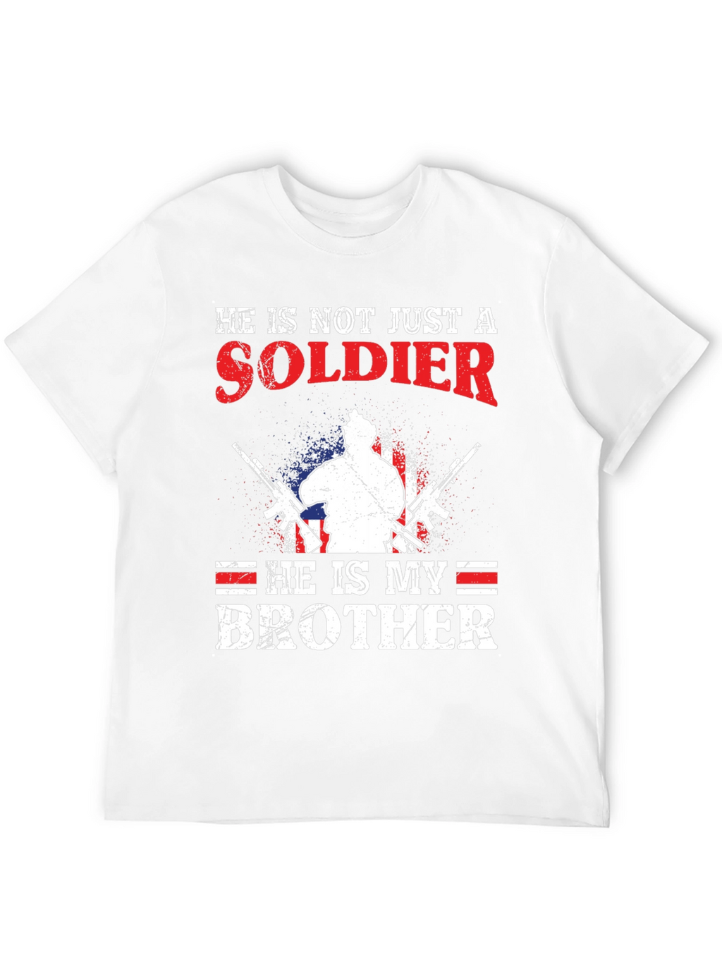 Soldier Brother T-Shirt - Patriotic Design