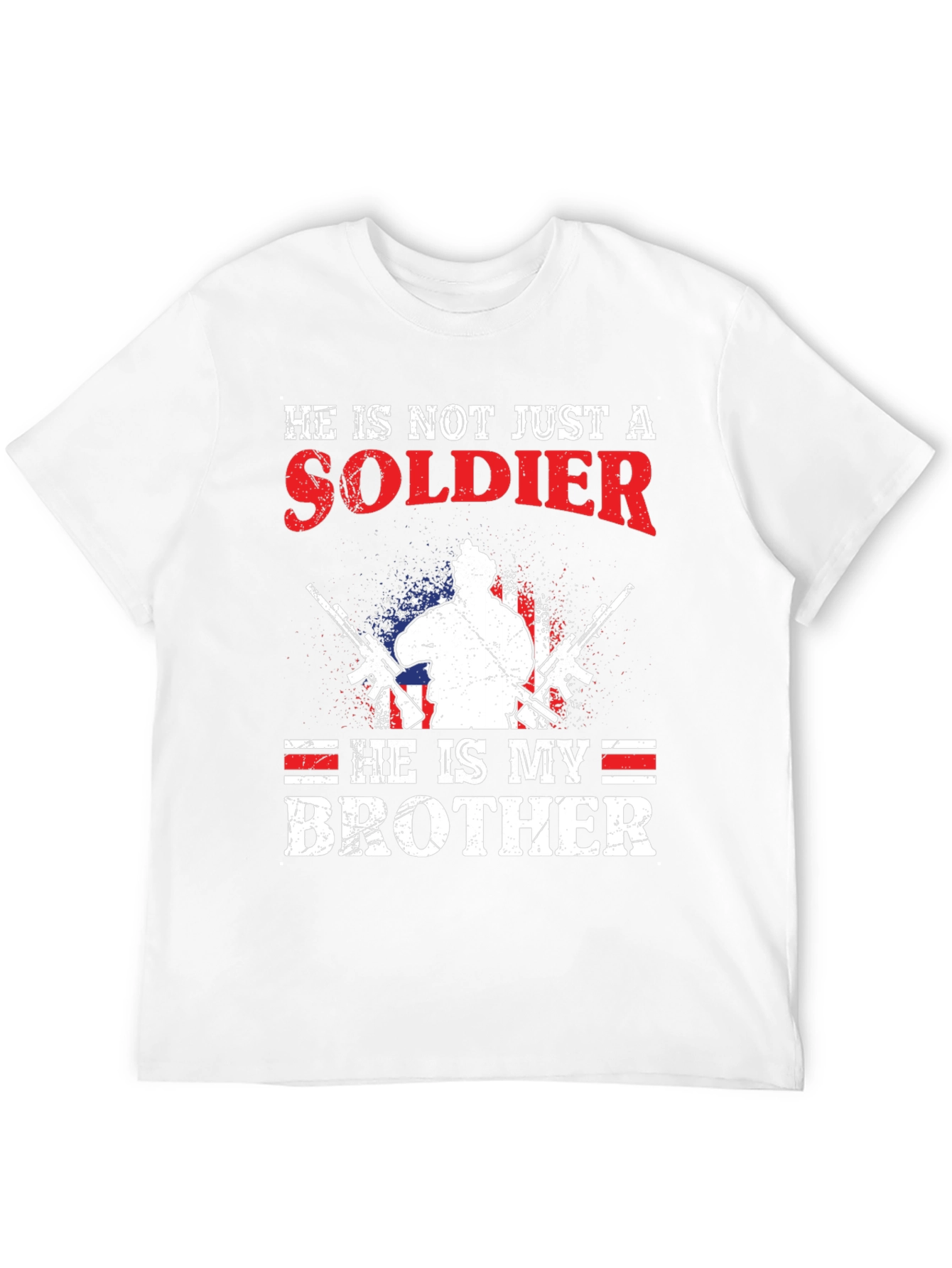Soldier Brother T-Shirt - Patriotic Design