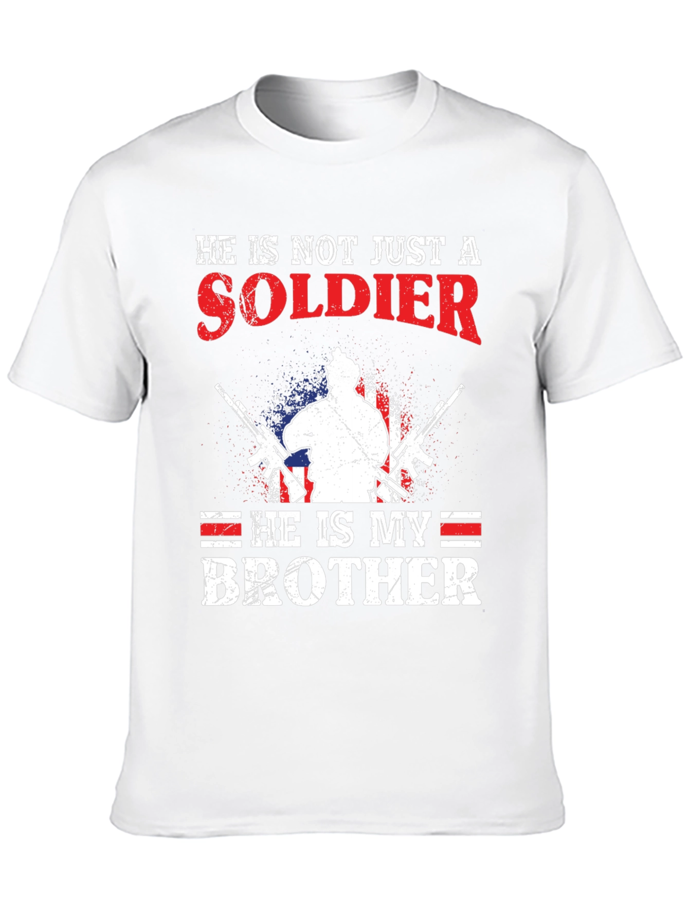 Soldier Brother T-Shirt - Patriotic Design