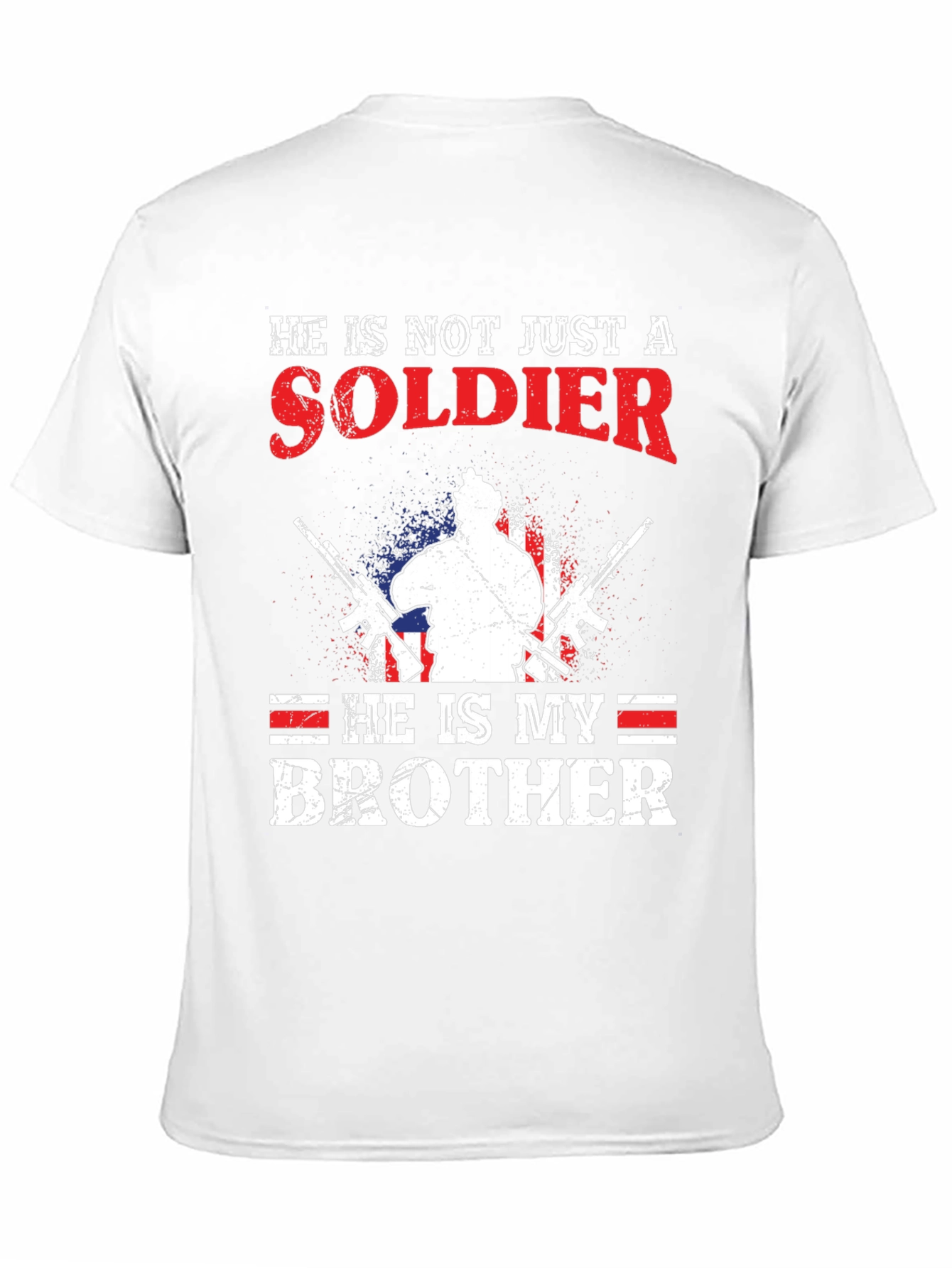 Soldier Brother T-Shirt - Patriotic Design