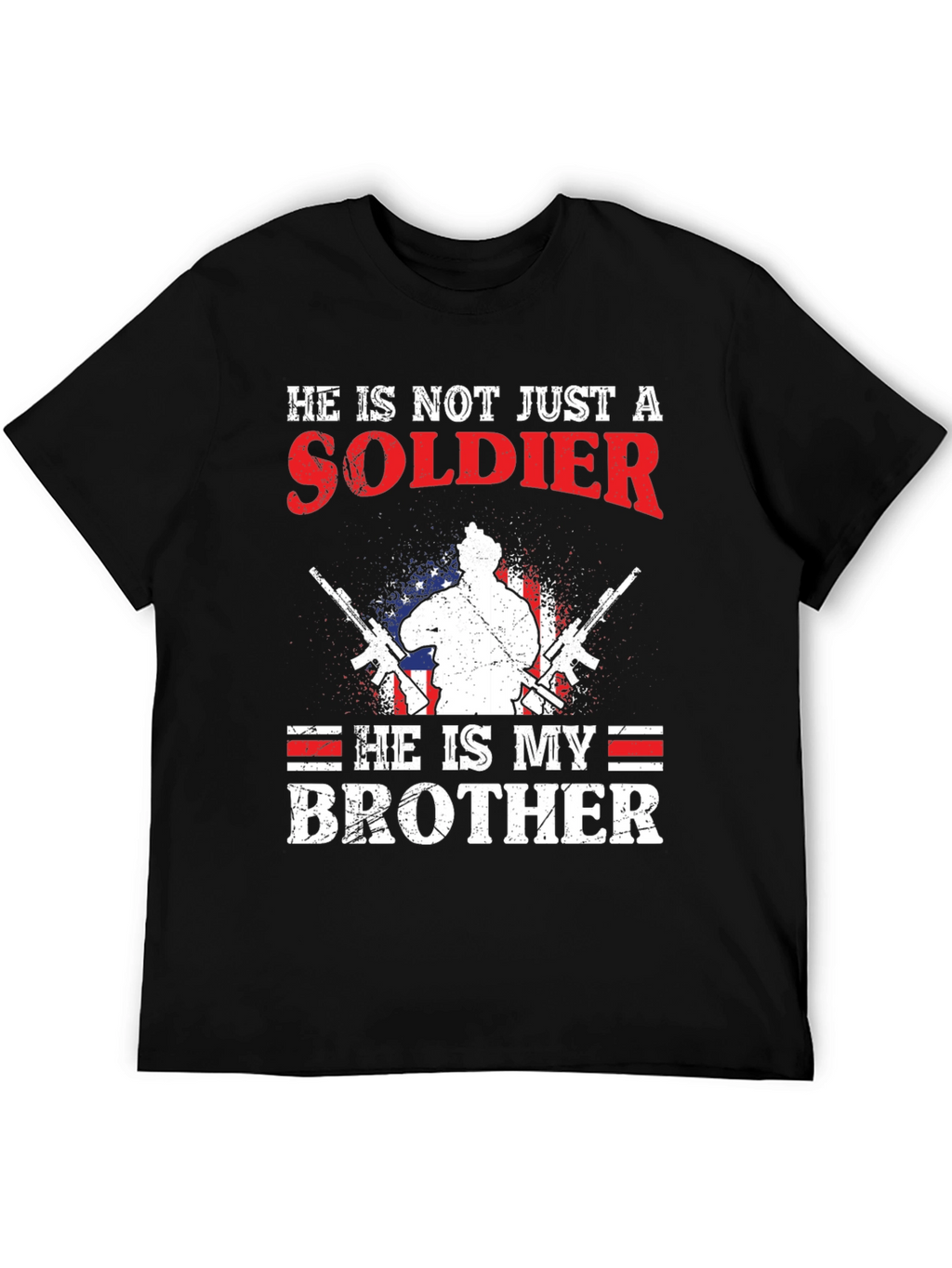 Soldier Brother T-Shirt - Patriotic Design
