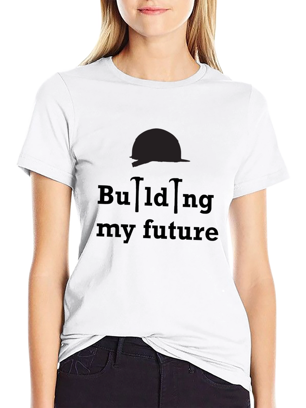 Building My Future T-Shirt - Construction Design