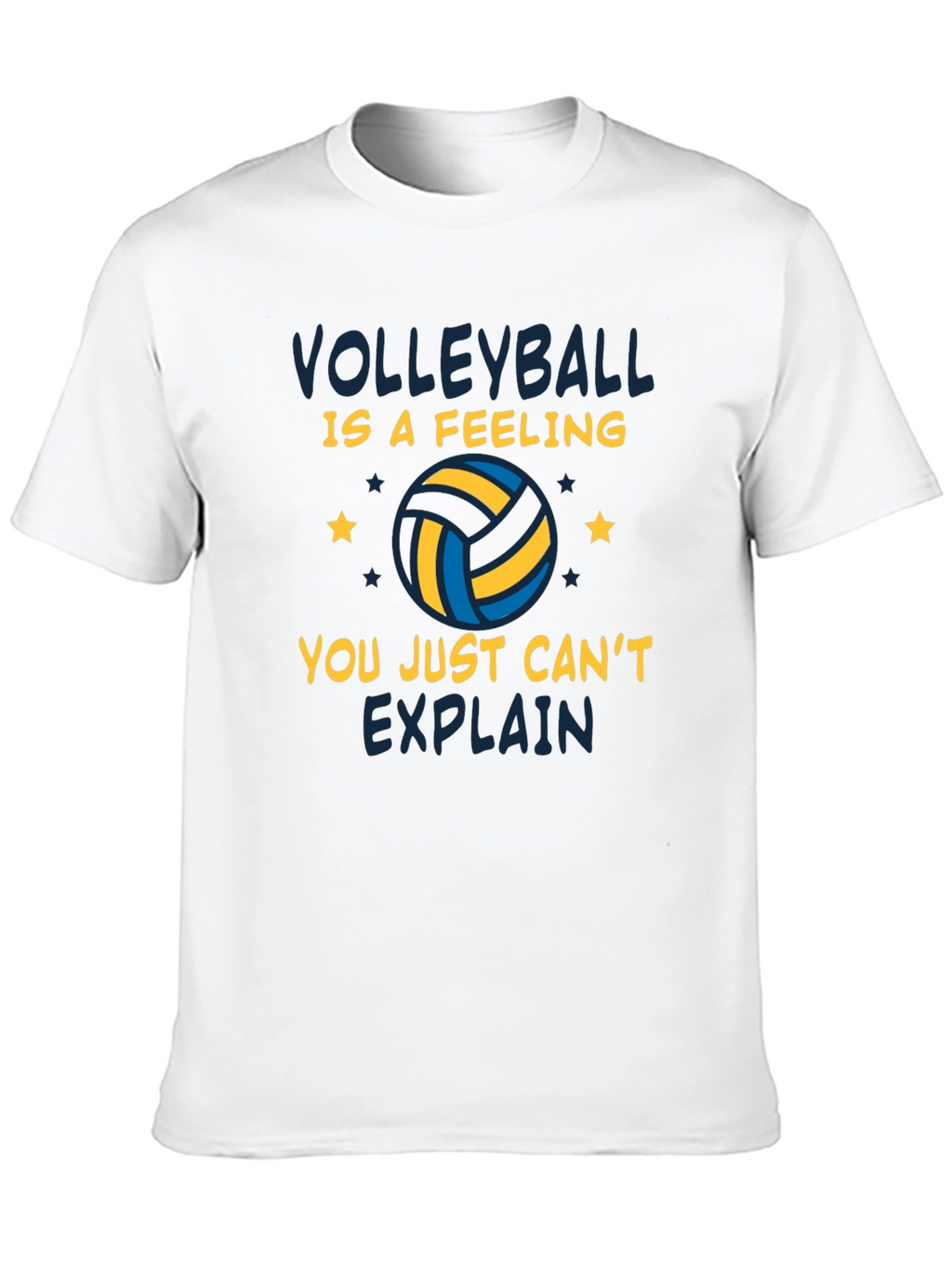 Volleyball Feeling Graphic Tee | Sports Fan T-Shirt