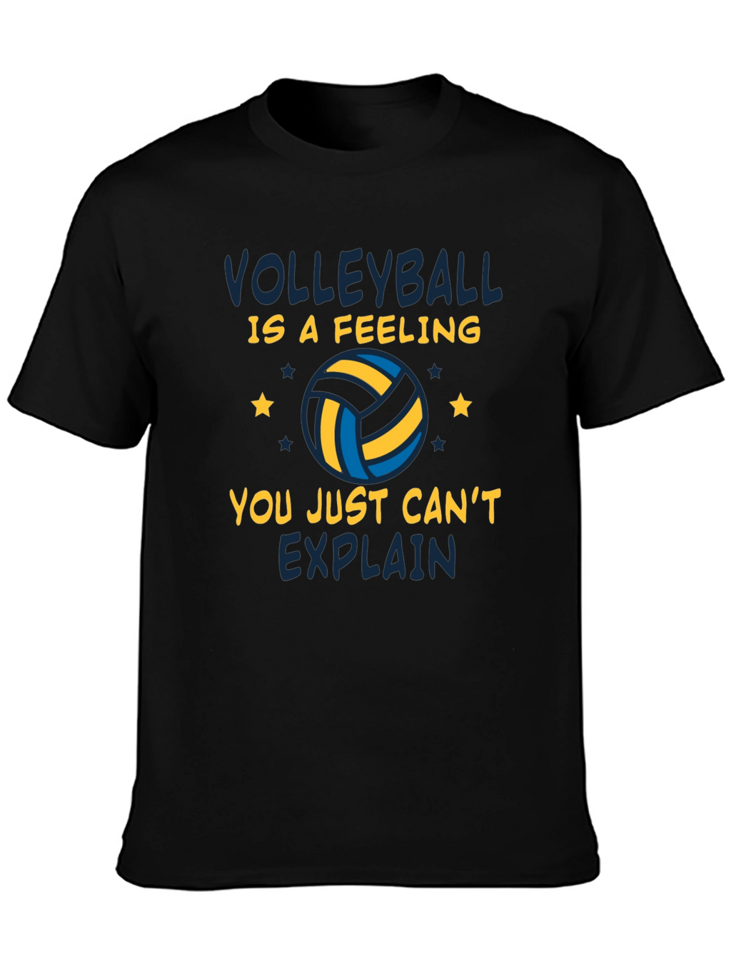 Volleyball Feeling Graphic Tee | Sports Fan T-Shirt