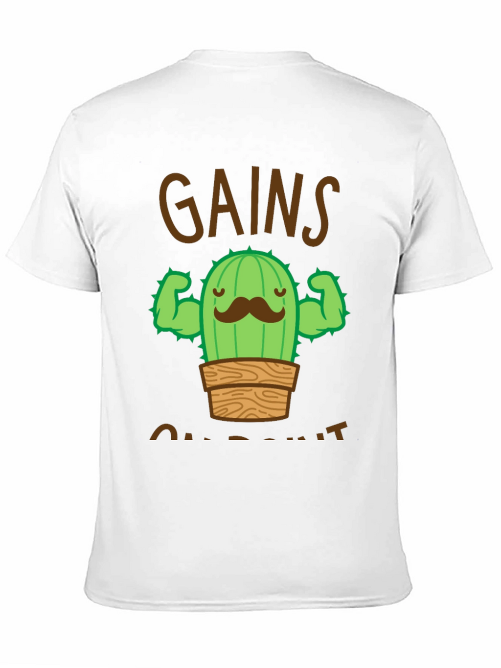 Gains Cactus Graphic Tee - Black