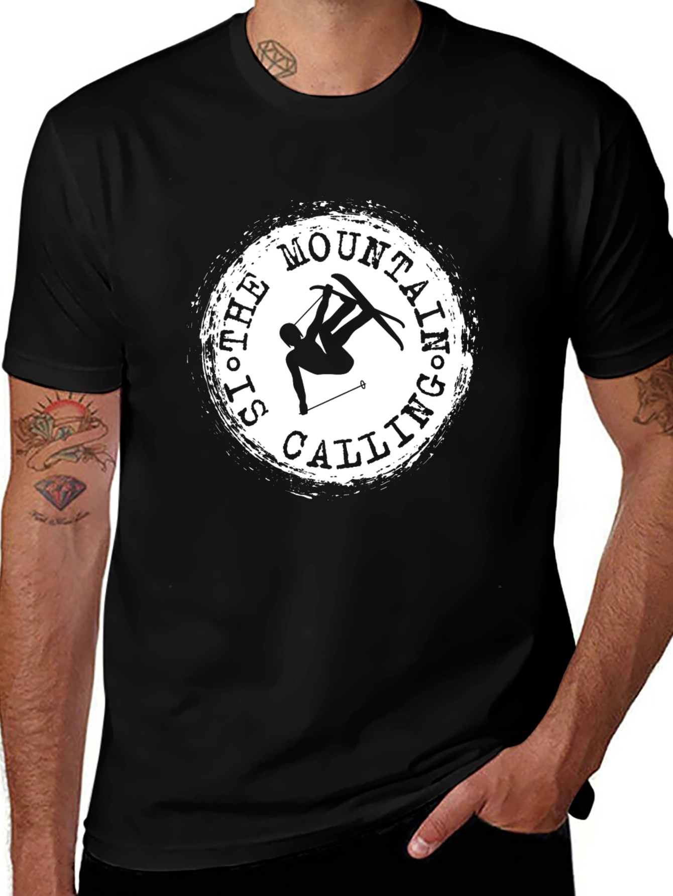 Mountain Calling Ski T-Shirt