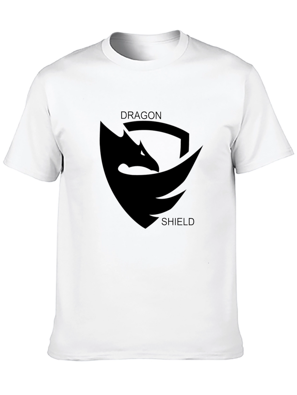 Dragon Shield Graphic Black T-Shirt