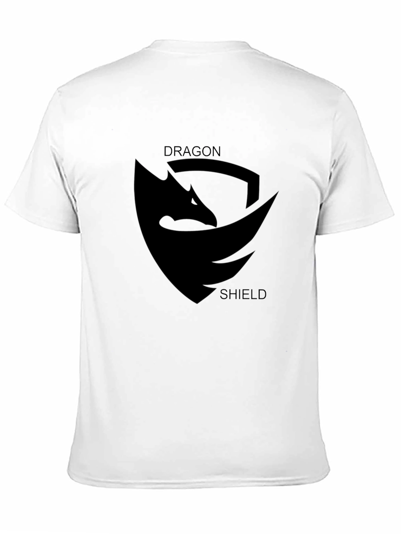 Dragon Shield Graphic Black T-Shirt