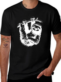 Sloth Graphic Tee - Mens Black T-Shirt