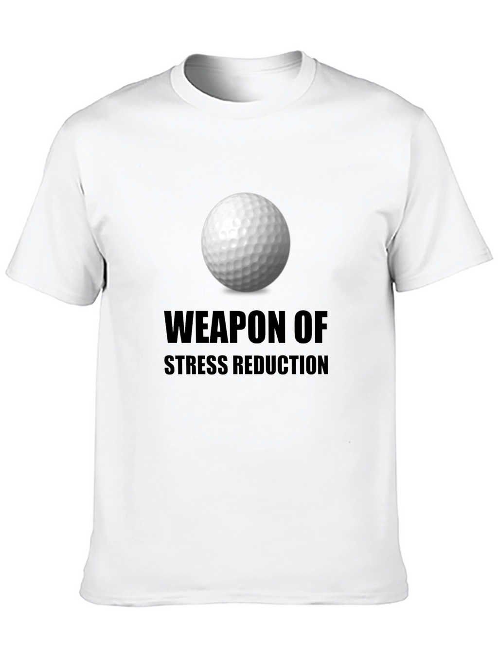 Golf Ball Weapon Stress Reduction T-Shirt