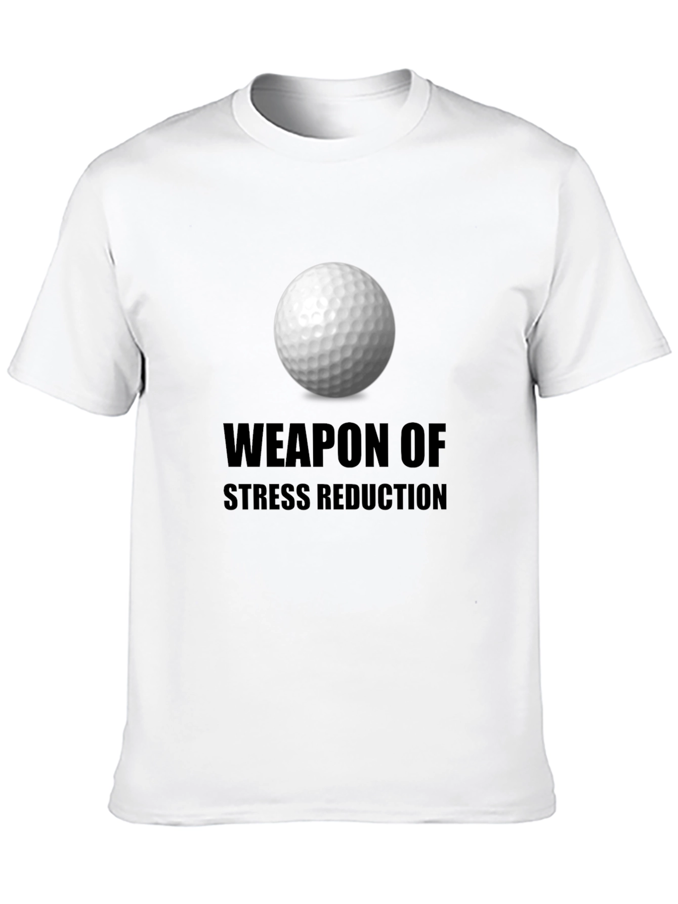 Golf Ball Weapon Stress Reduction T-Shirt