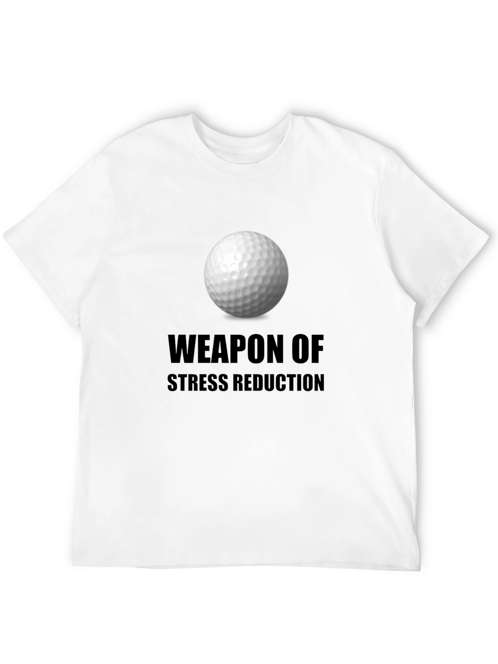 Golf Ball Weapon Stress Reduction T-Shirt
