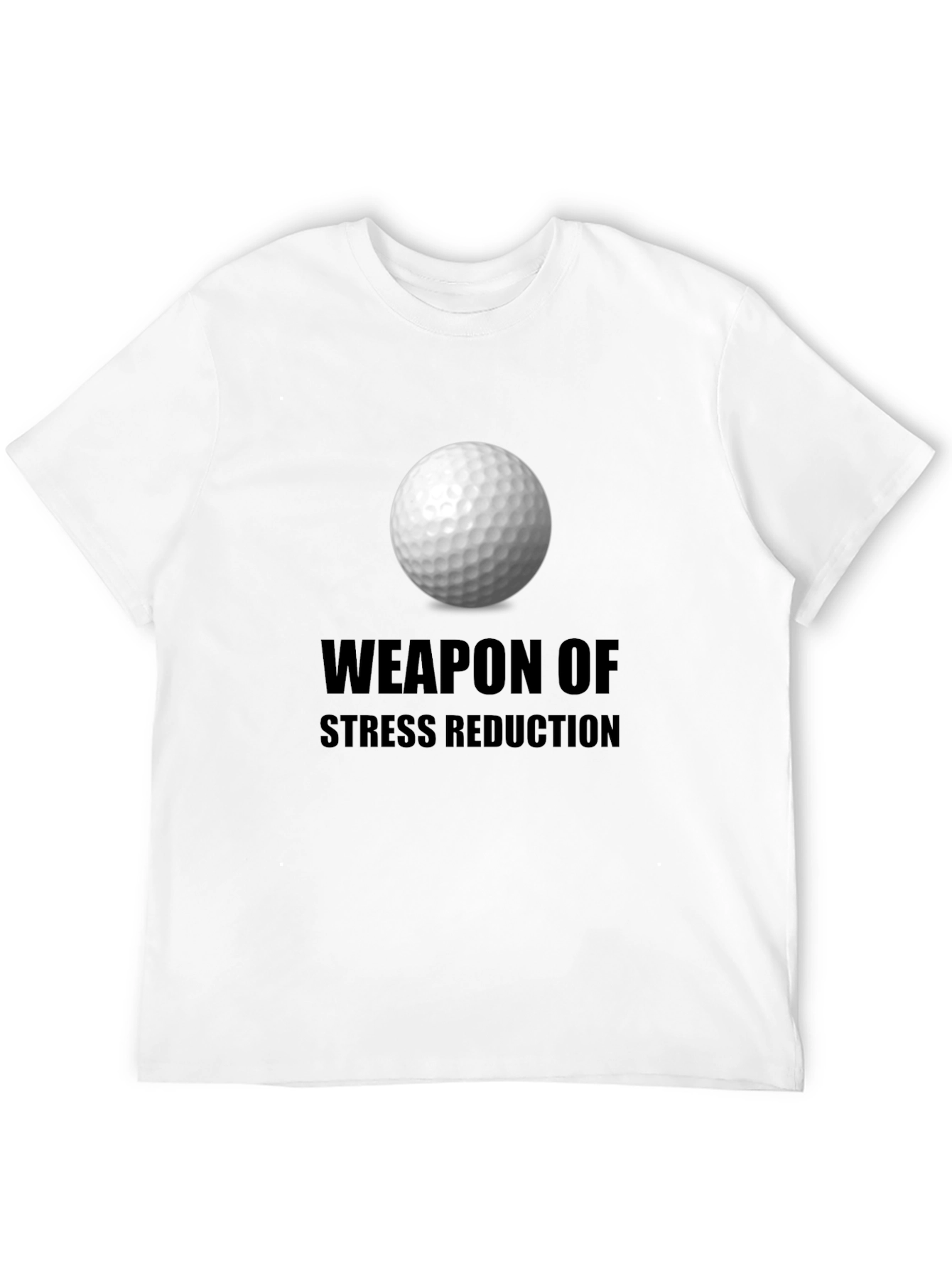 Golf Ball Weapon Stress Reduction T-Shirt
