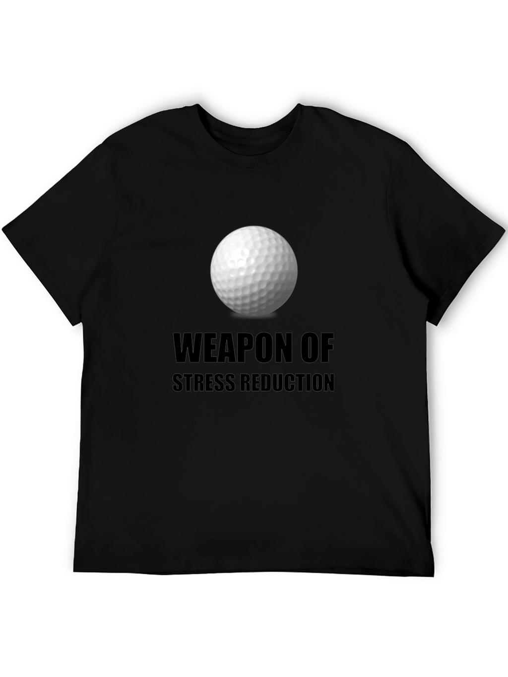 Golf Ball Weapon Stress Reduction T-Shirt