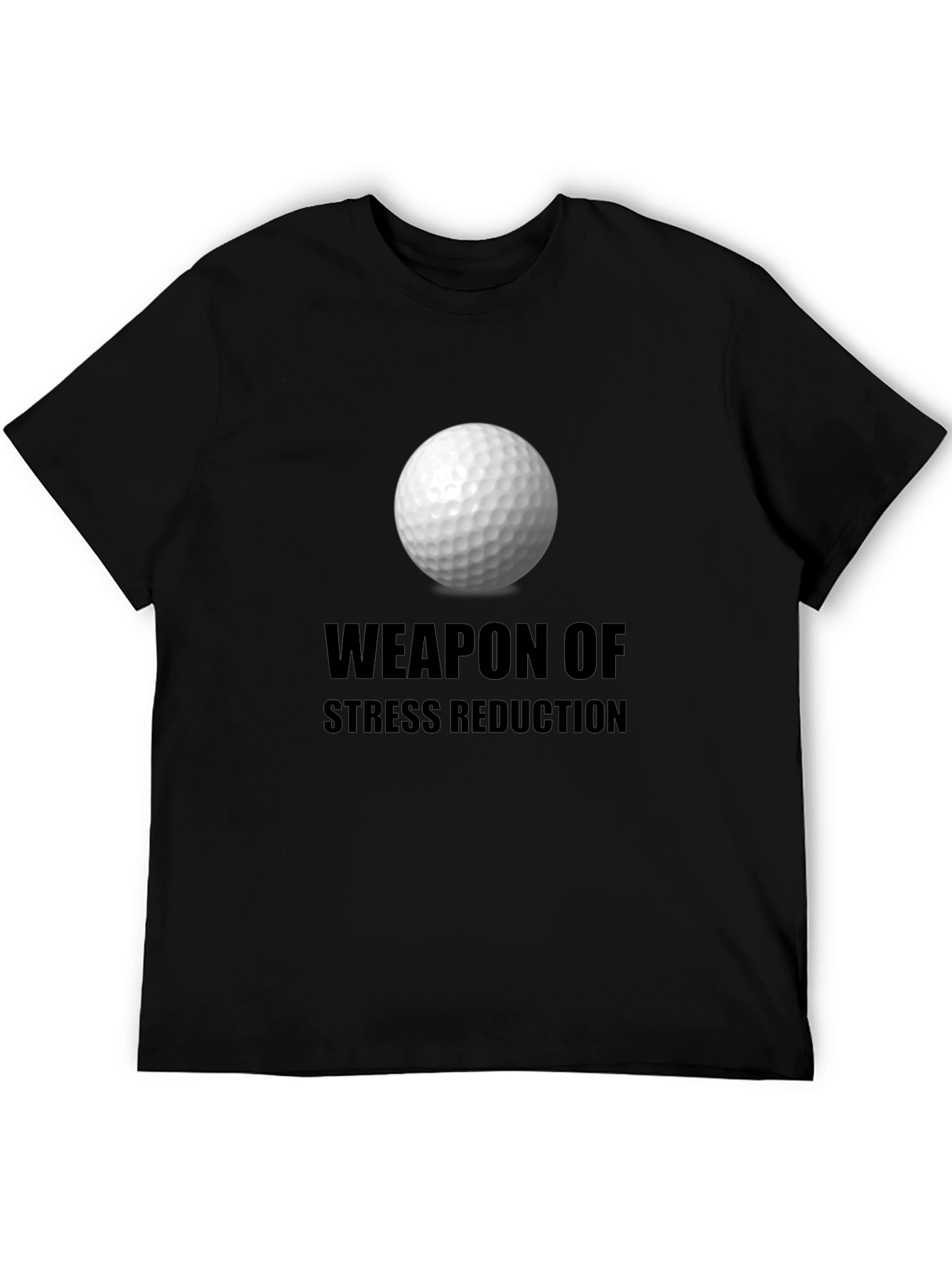 Golf Ball Weapon Stress Reduction T-Shirt