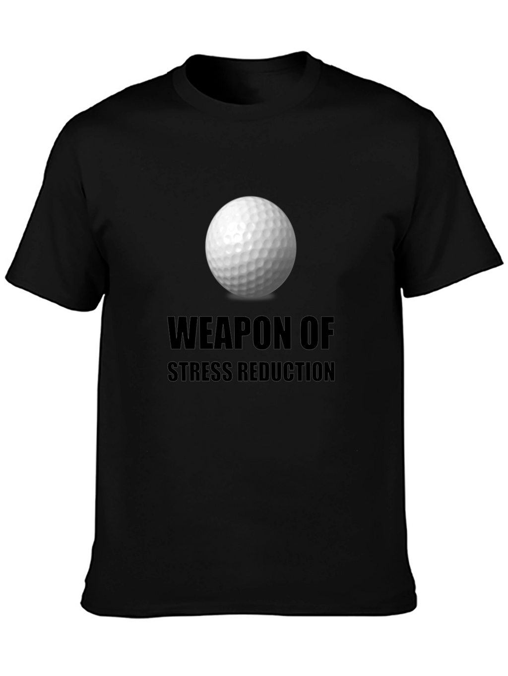 Golf Ball Weapon Stress Reduction T-Shirt