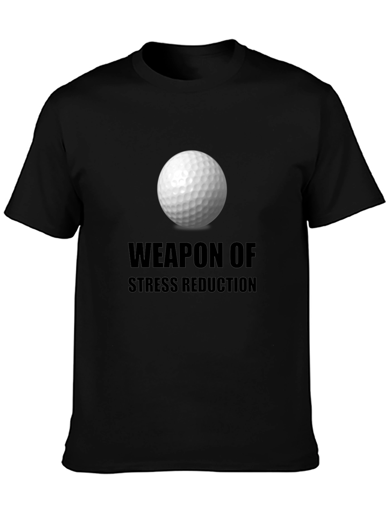 Golf Ball Weapon Stress Reduction T-Shirt