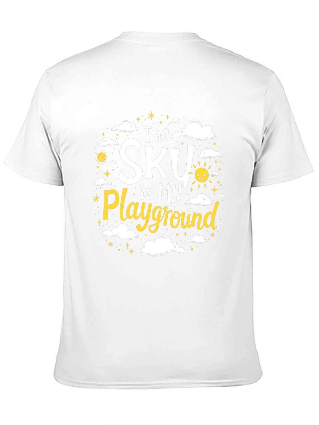 The Sky is My Playground Black T-Shirt