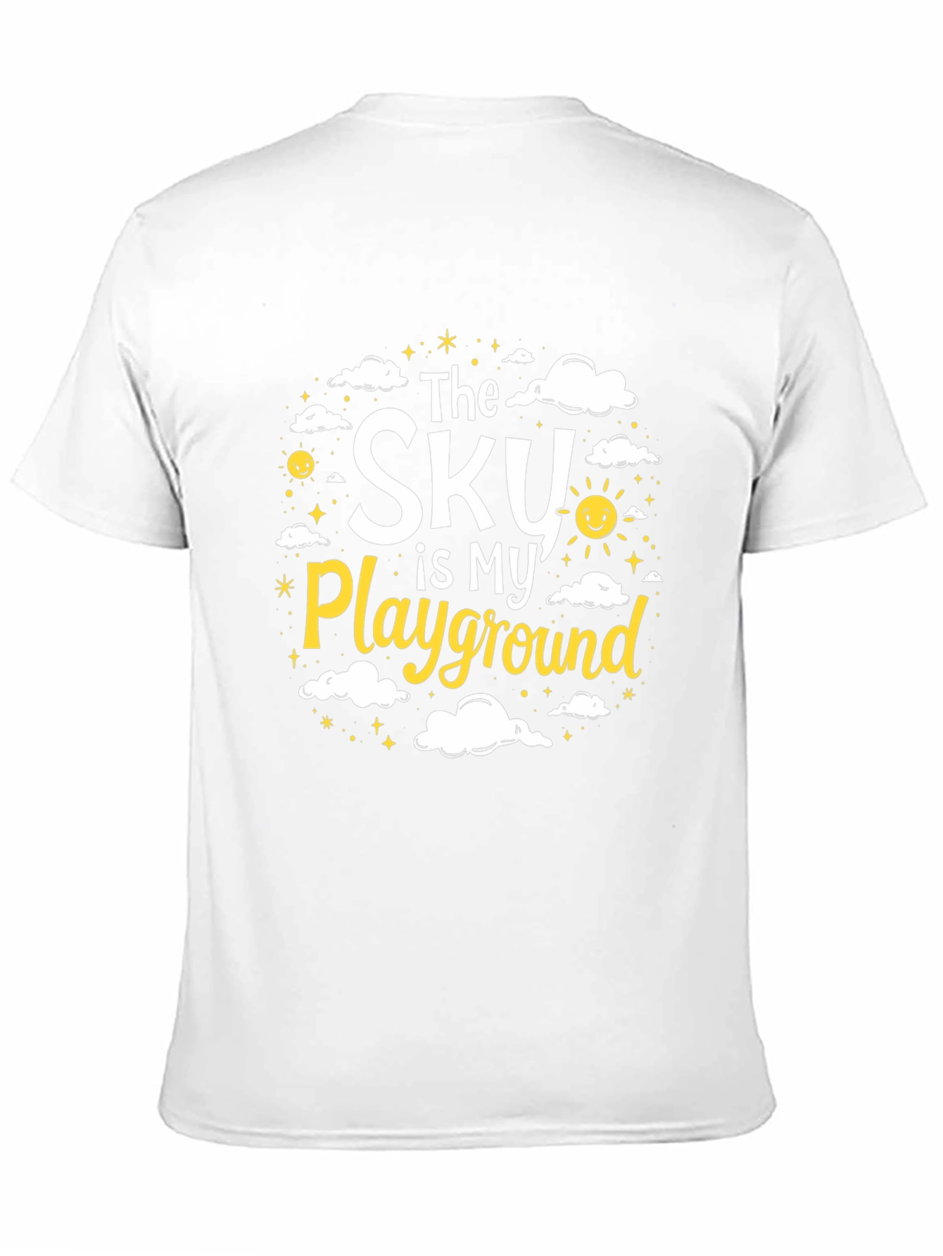 The Sky is My Playground Black T-Shirt