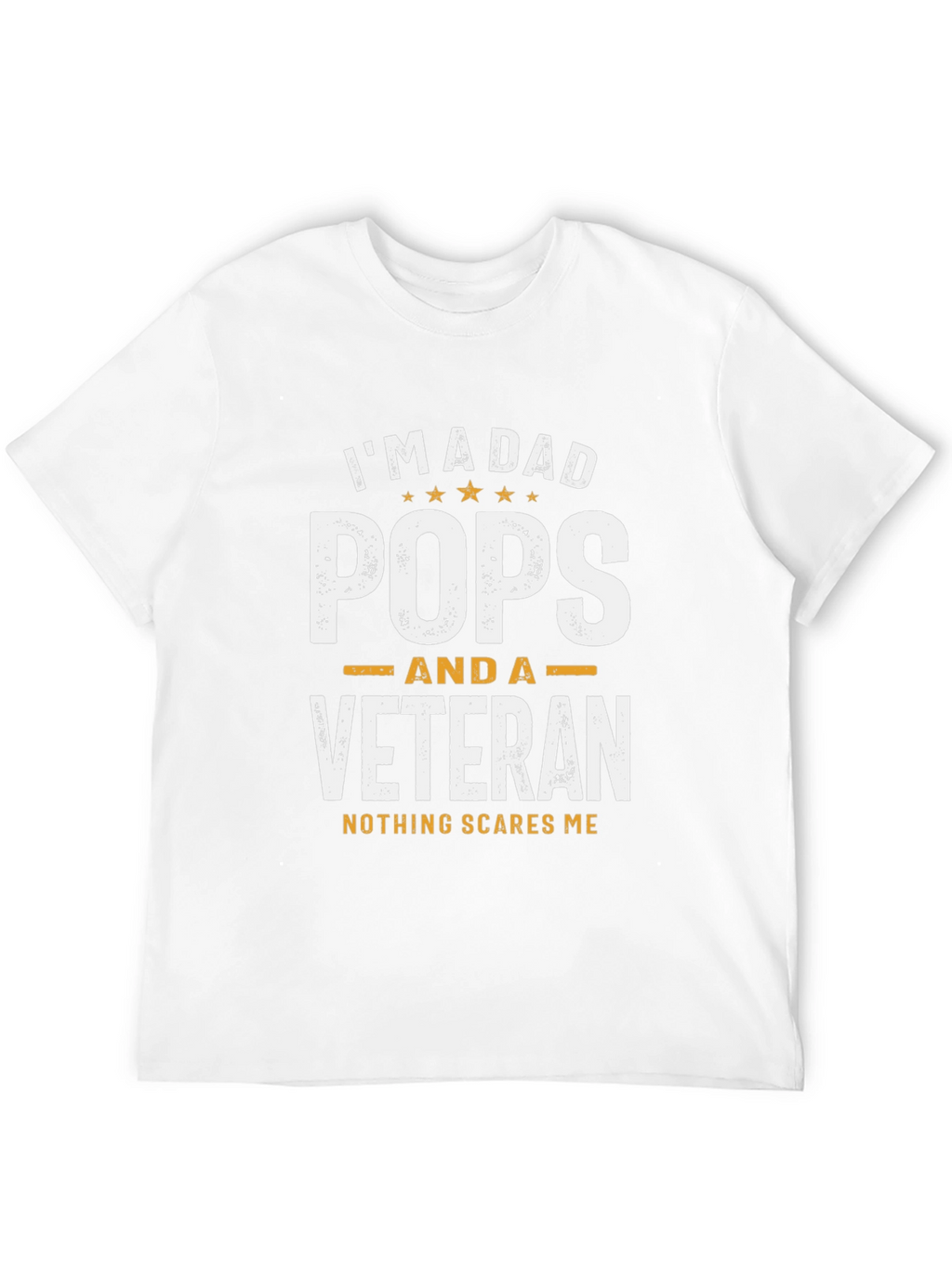 Im a Dad Pops Veteran T-Shirt