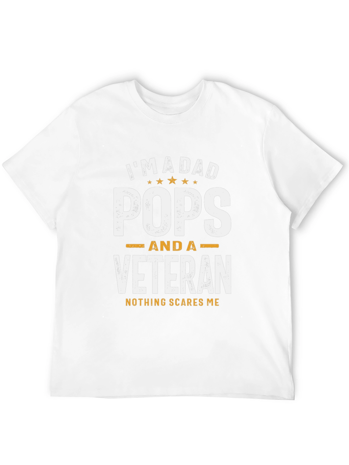 Im a Dad Pops Veteran T-Shirt