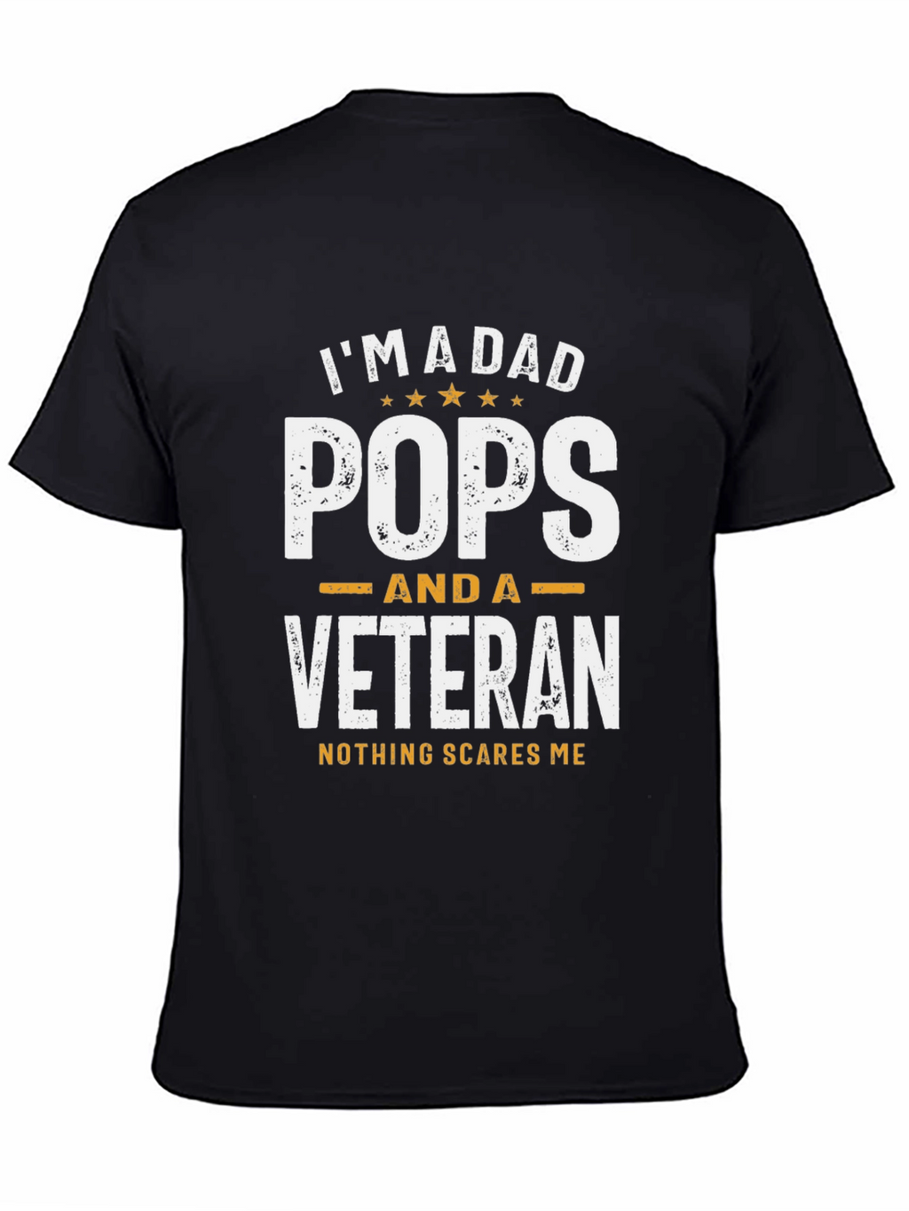 Im a Dad Pops Veteran T-Shirt