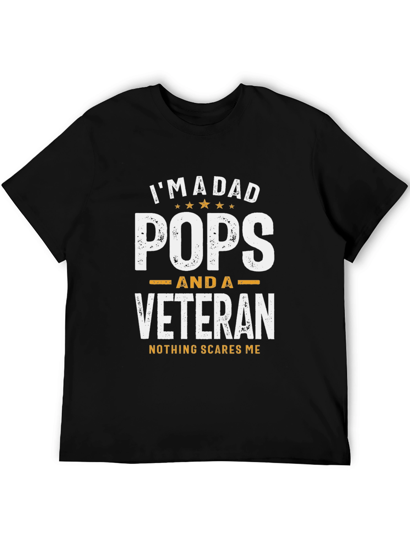 Im a Dad Pops Veteran T-Shirt
