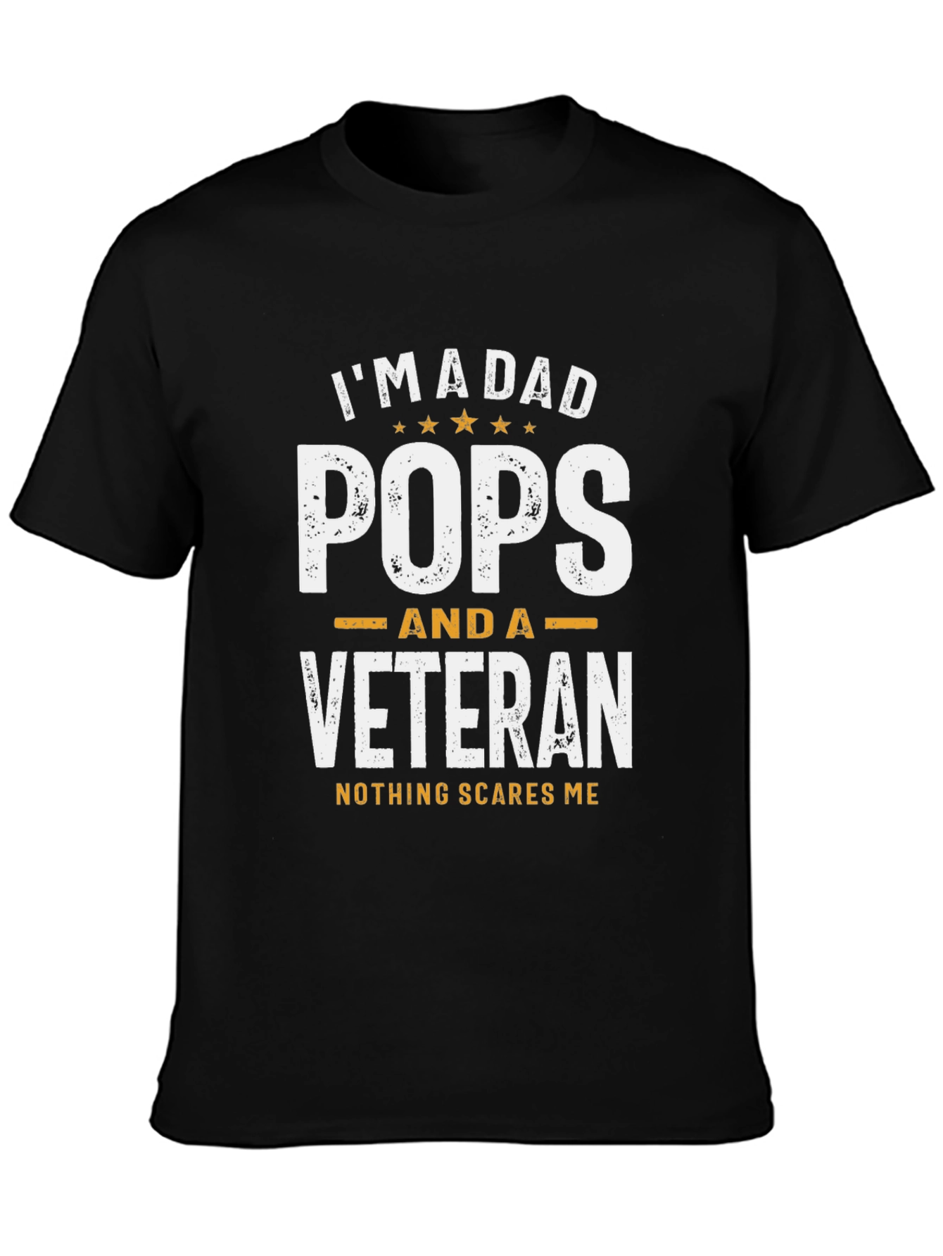 Im a Dad Pops Veteran T-Shirt
