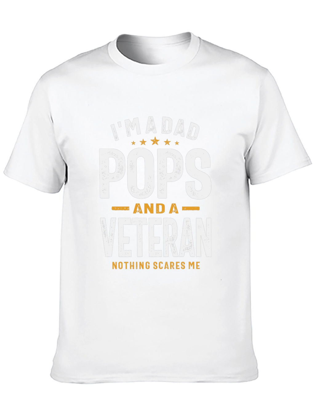 Im a Dad Pops Veteran T-Shirt