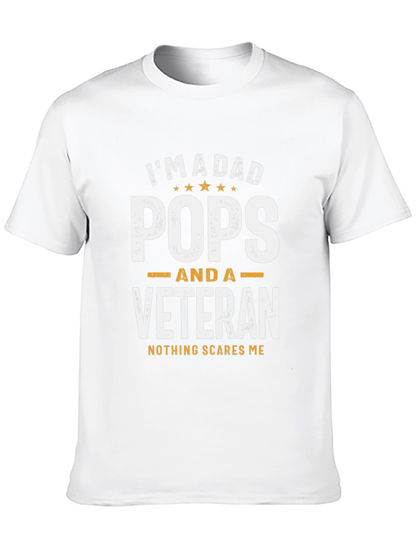 Im a Dad Pops Veteran T-Shirt