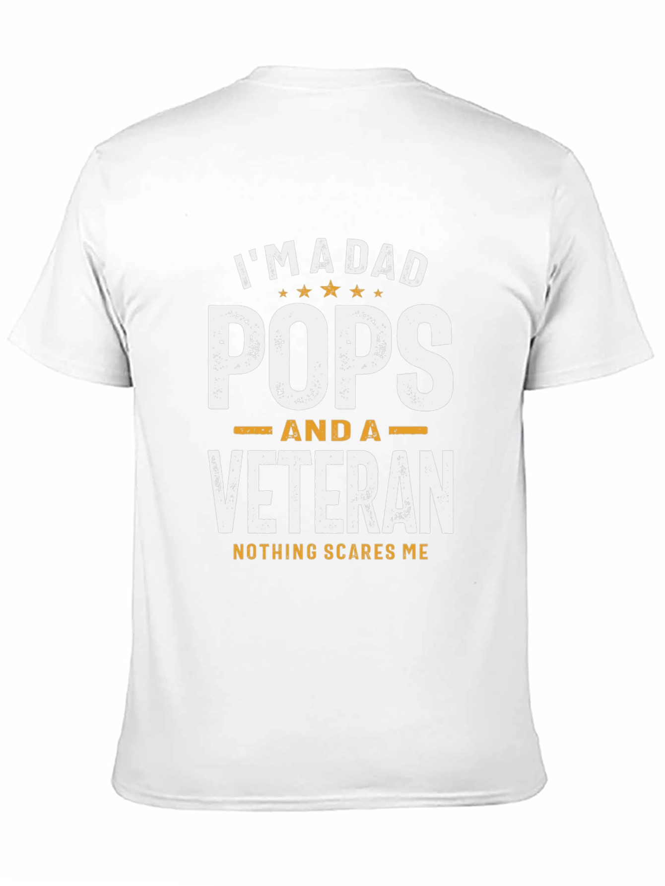Im a Dad Pops Veteran T-Shirt
