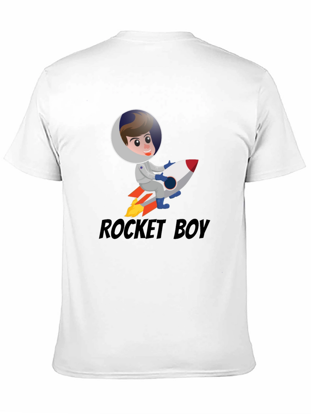 Rocket Boy Graphic T-Shirt - Funky Space Adventure Tee