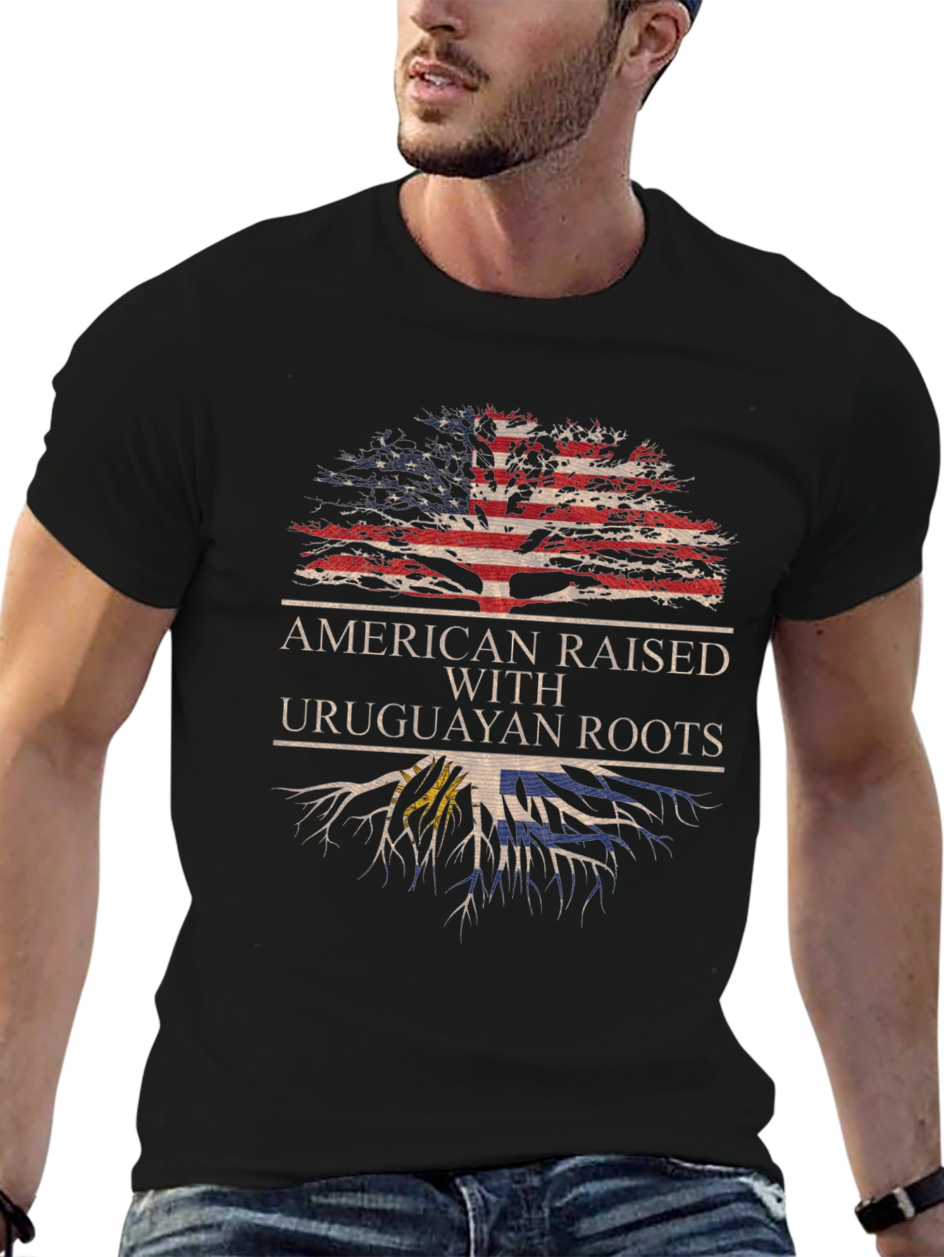 American Raised with Uruguayan Roots T-Shirt