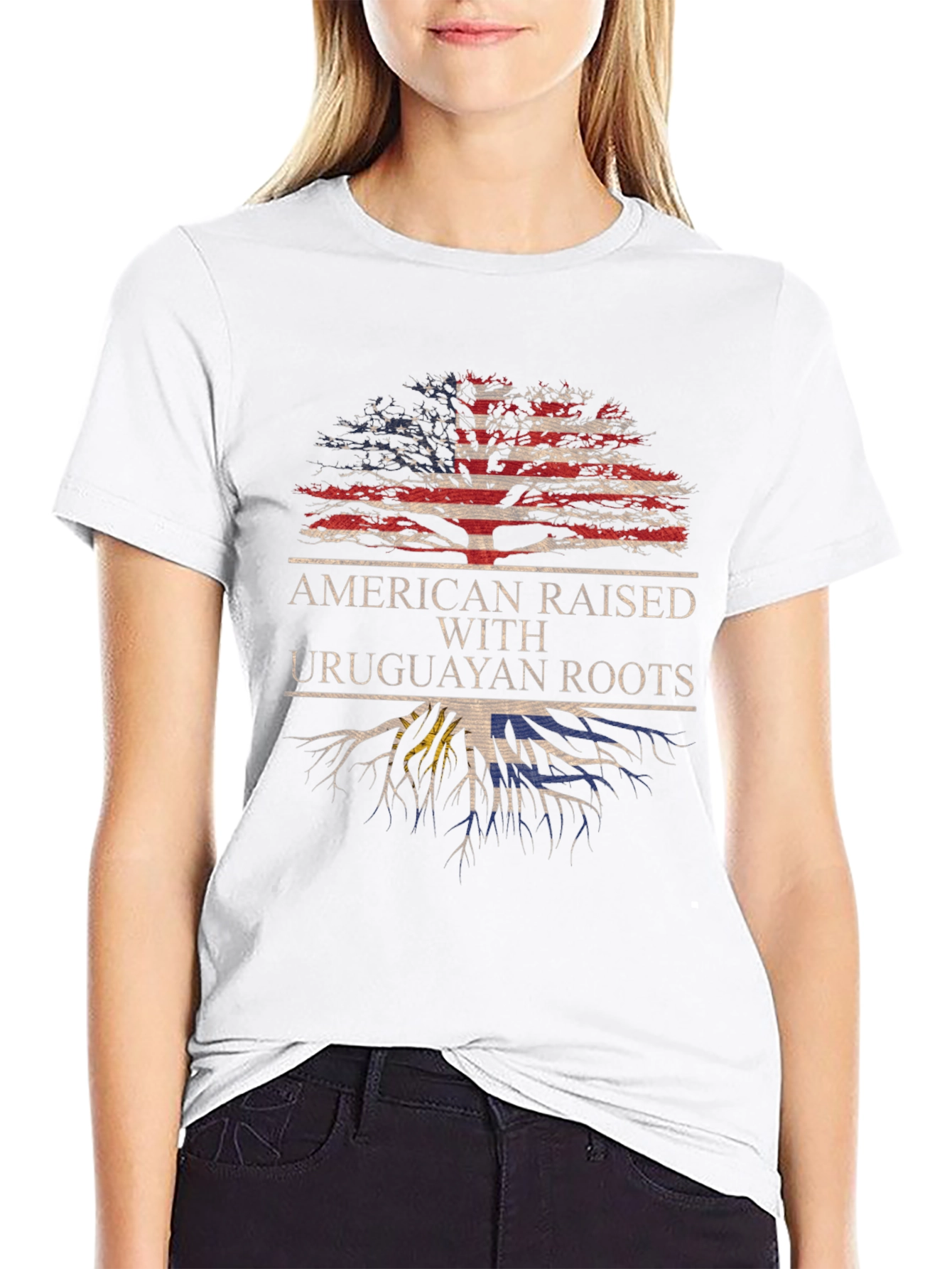 American Raised with Uruguayan Roots T-Shirt