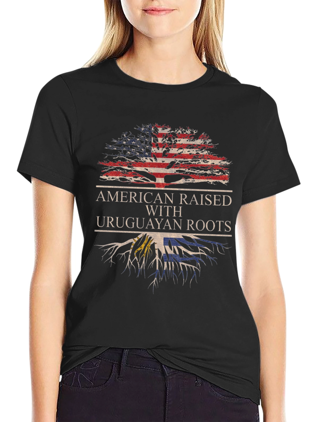 American Raised with Uruguayan Roots T-Shirt