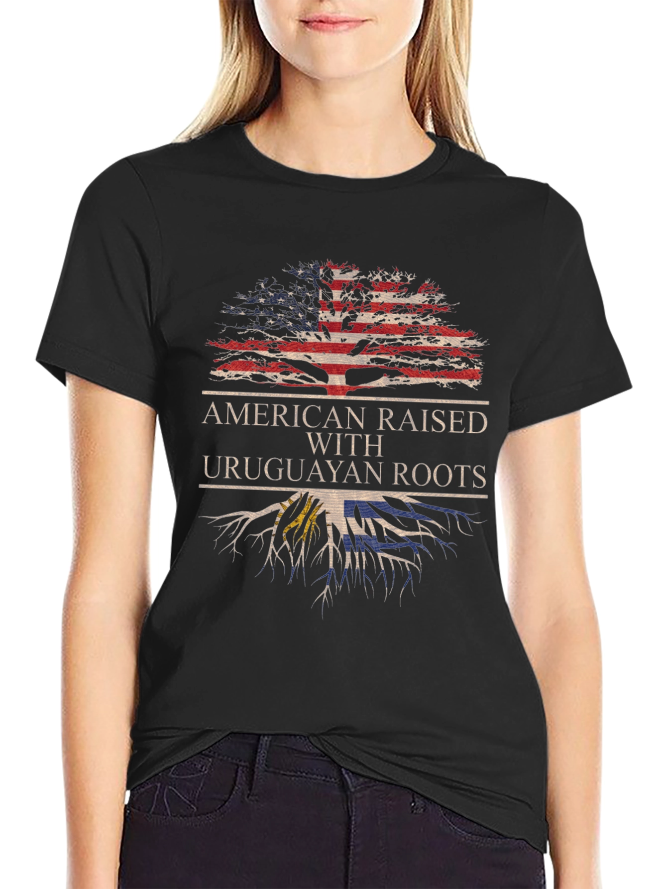 American Raised with Uruguayan Roots T-Shirt