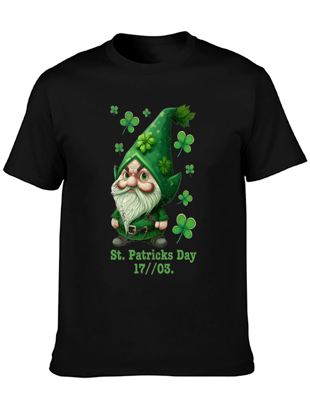 St. Patricks Day Gnome Graphic Tee